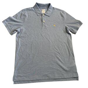 Brooks Brothers Polo Shirt Mens Large Slim Fit Short Sleeve